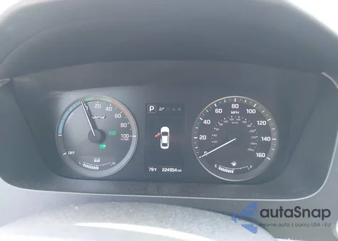 2017 Hyundai Sonata Hybrid Se from USA, damaged, VIN KMHE24L19HA043524